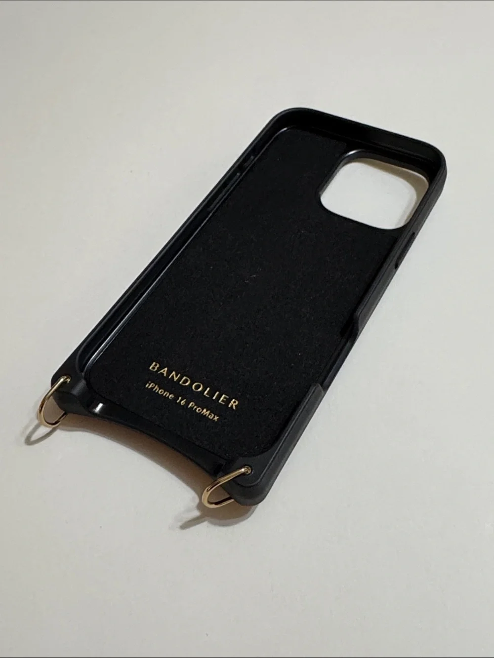 Bandolier Emma Leather Card Pocket Phone Case in Brown iPhone 16 ProMax